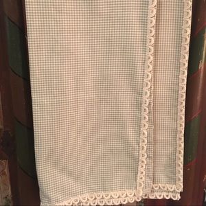 Handmade linen tablecloths, 100% Cotton 54 x 54”